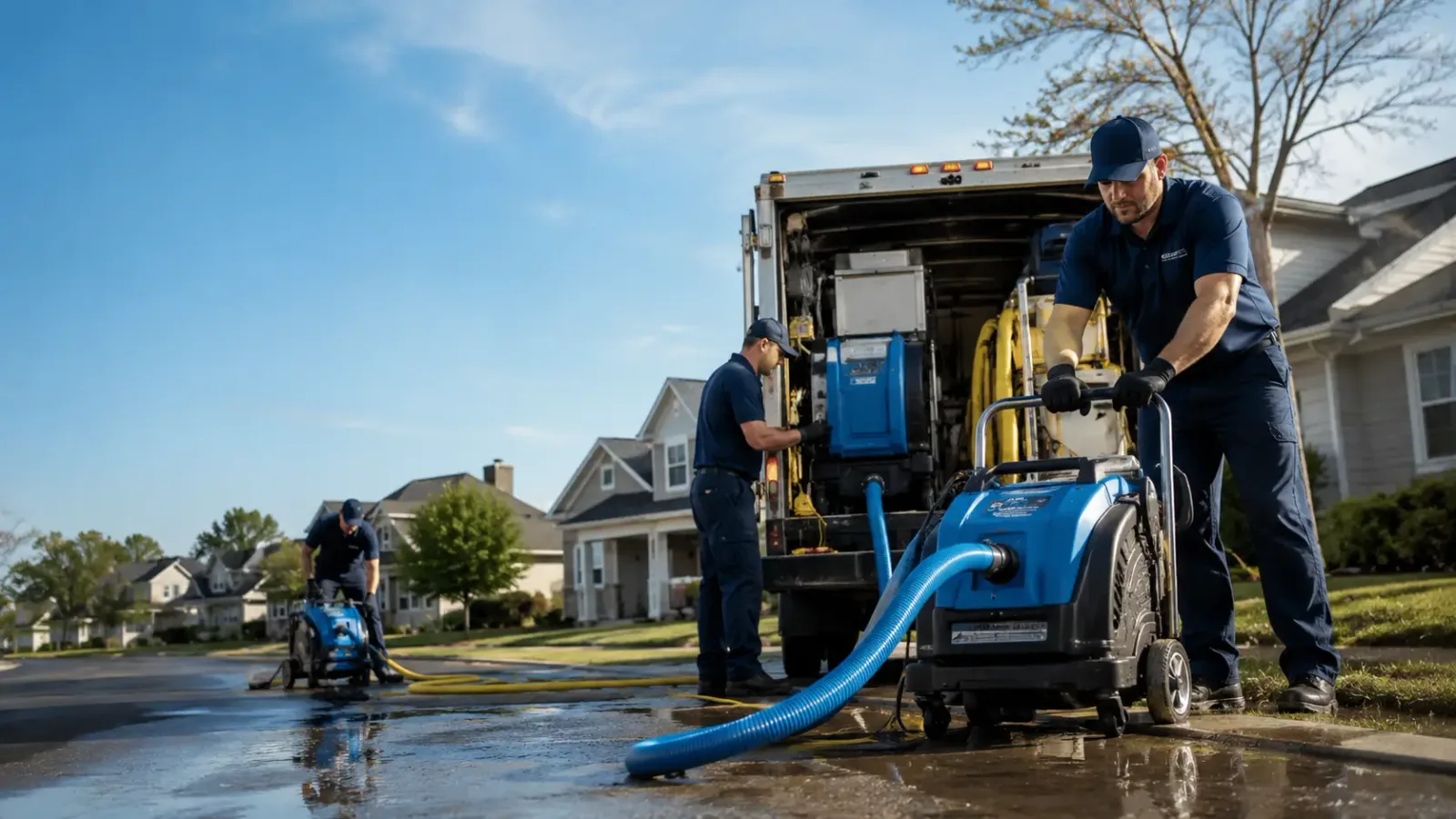 Flood Damage Cleanup in Cloverdale, OH